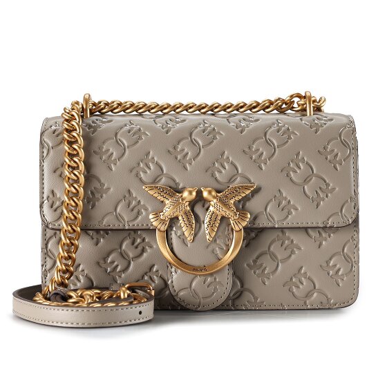 PINKO Love One Schultertasche Leder 21 cm