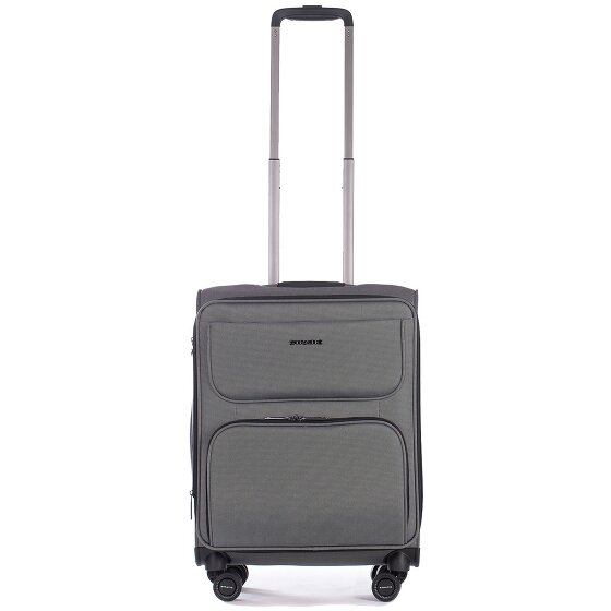 Stratic Bendigo Light + 4 Rollen Kabinentrolley 54 cm mit Dehnfalte