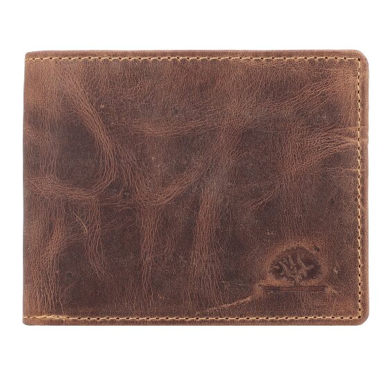 Greenburry Vintage Geldbörse RFID Schutz Leder 12 cm