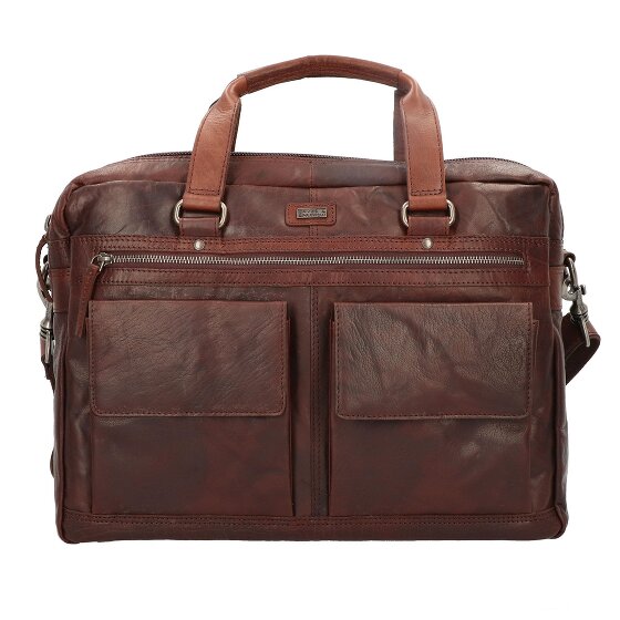 Spikes & Sparrow Aktentasche Leder 41 cm Laptopfach