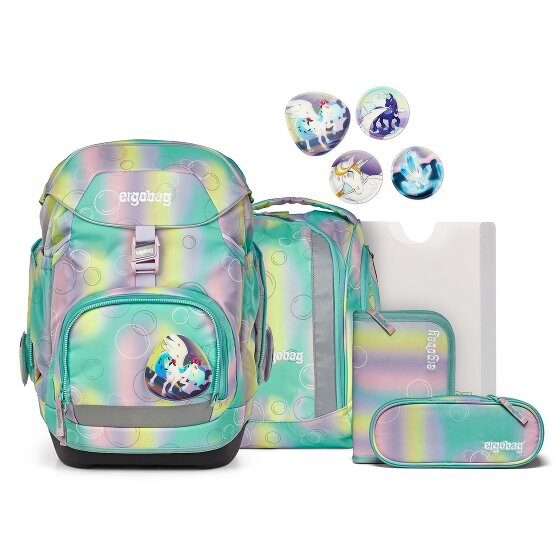 Ergobag Pack Schulranzen-Set 6tlg. inkl. Klettie-Set