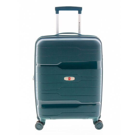 Gladiator 3800 4 Rollen Kabinentrolley 55 cm mit Dehnfalte