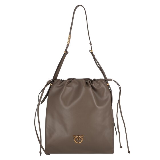 PINKO Slouchy Schultertasche Leder 31 cm