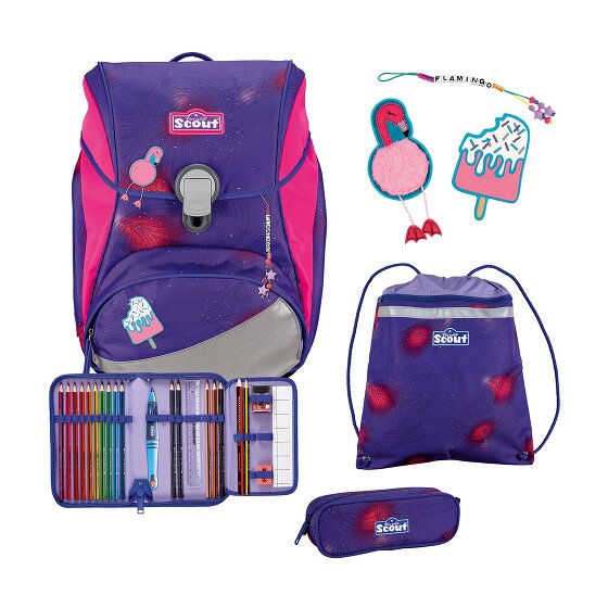 Scout Alpha Schulranzen-Set 4-teilig