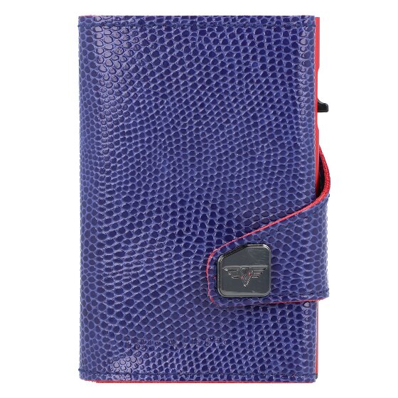 Tru Virtu Click & Slide Kreditkartenetui RFID Leder 6,5 cm