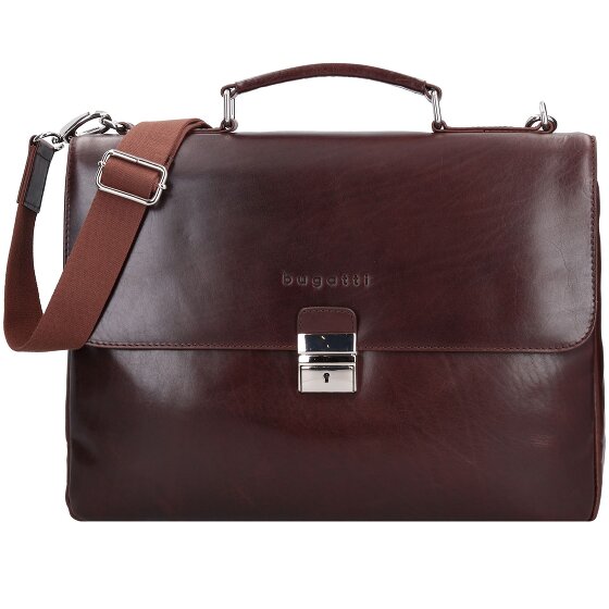 Bugatti Romano Messenger Leder 40 cm Laptopfach
