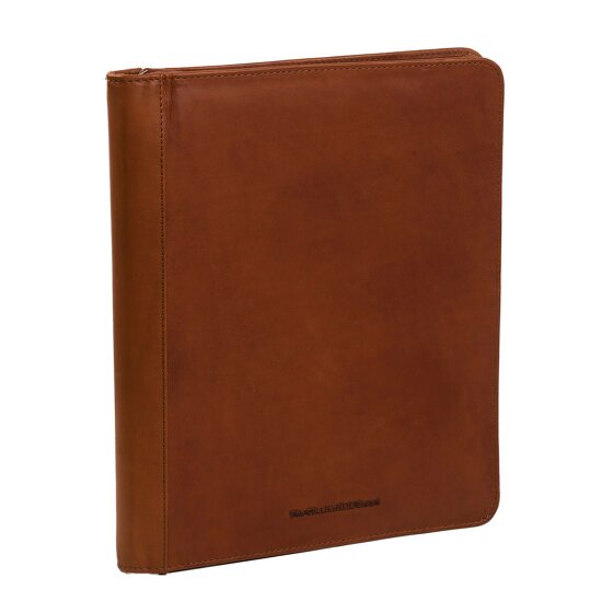 The Chesterfield Brand Wax Pull Up Schreibmappe Leder 22 cm