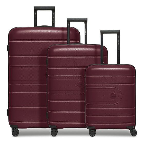 Redolz Essentials 11 4 Rollen Kofferset 3-teilig mit Dehnfalte