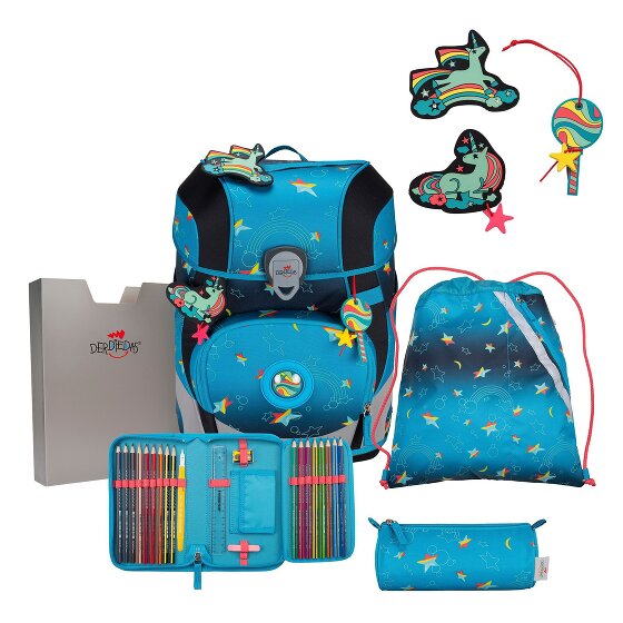 DerDieDas ErgoFlex Tiny LED Schulranzen-Set