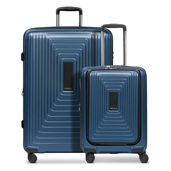 Redolz Essentials 14 4-Rollen Kofferset 2 tlg. Laptopfach mit Dehnfalte