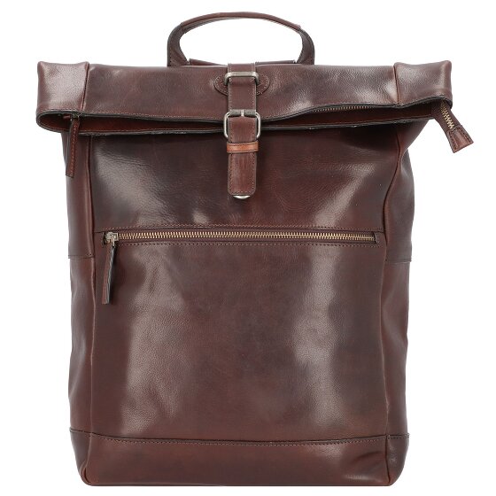 Leonhard Heyden Roma Business-Rucksack Leder 40 cm Laptopfach