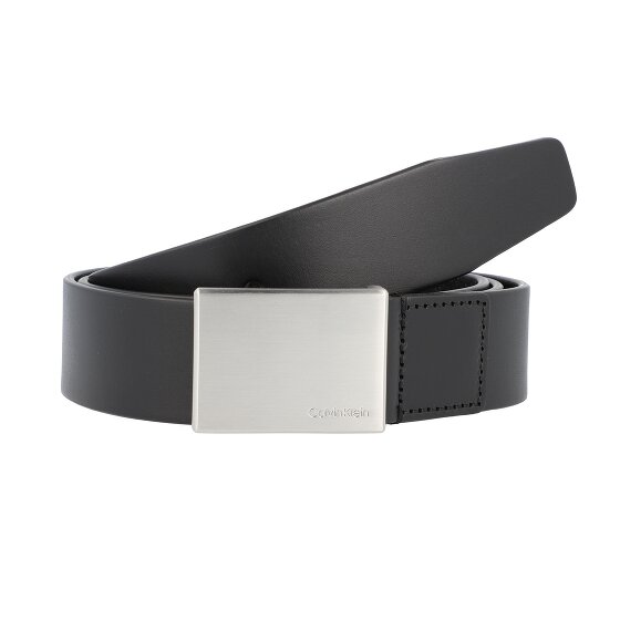 Calvin Klein Formal Plaque Gürtel Leder