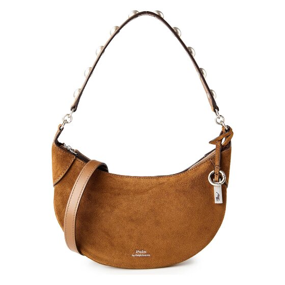 POLO RALPH LAUREN Polo ID Schultertasche Leder 26 cm