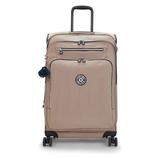 Kipling Basic New Youri Spin 4 Rollen Trolley M 68 cm mit Dehnfalte