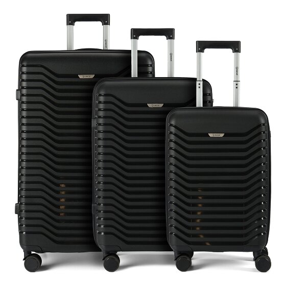 Benzi 5820 4 Rollen Kofferset 3-teilig