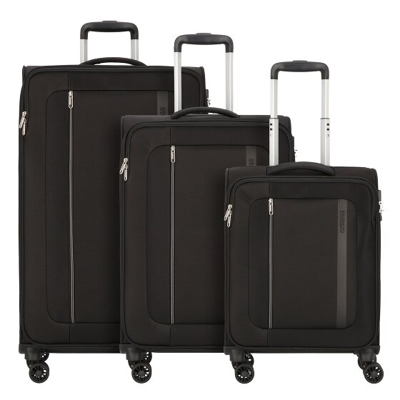 American Tourister Blazing Ride 4 Rollen Kofferset 3-teilig mit Dehnfalte