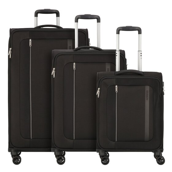 American Tourister Blazing Ride 4 Rollen Kofferset 3-teilig mit Dehnfalte
