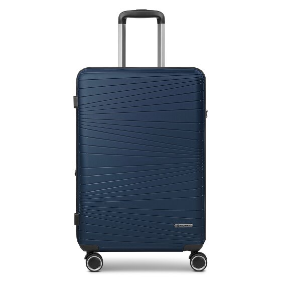 Franky Dallas 3.0 4 Rollen Trolley M 65 cm mit Dehnfalte