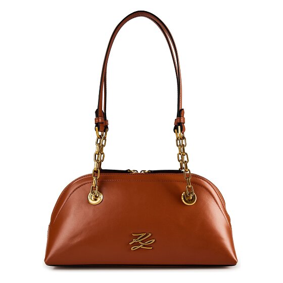 Karl Lagerfeld Autograph Schultertasche Leder 30 cm