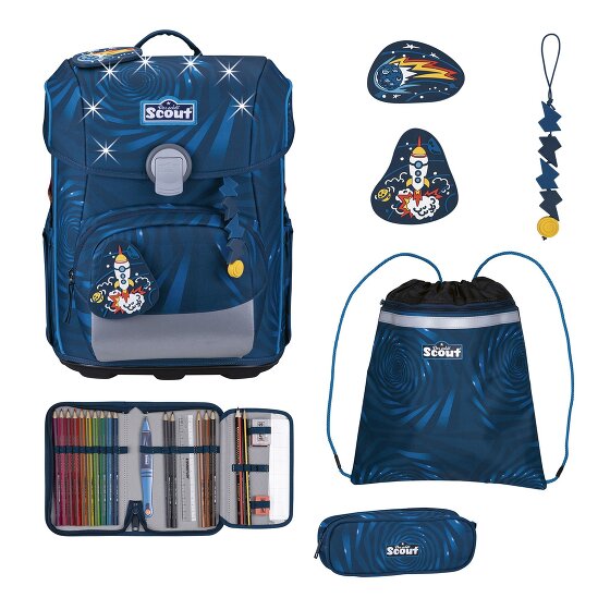 Scout Neo LED Schulranzen-Set 8-teilig