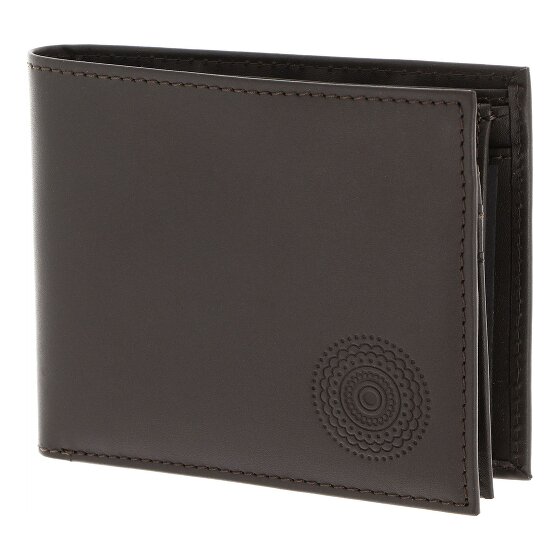 oxmox Leather Geldbörse RFID Schutz Leder 12 cm