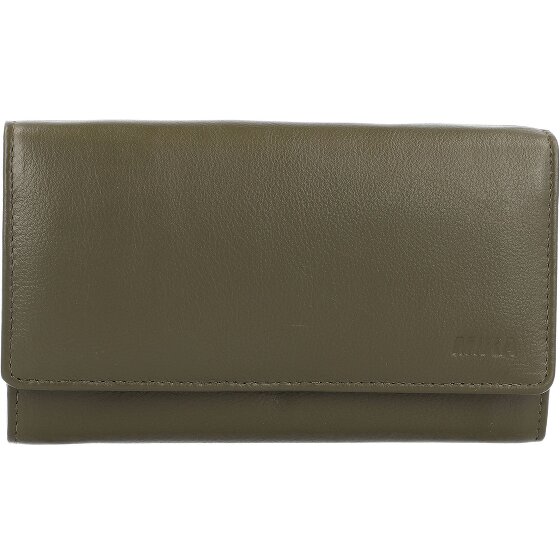Mika Geldbörse Leder 17 cm