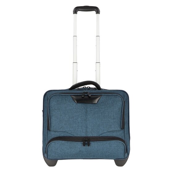 Dermata 2 Rollen Businesstrolley 41 cm Laptopfach