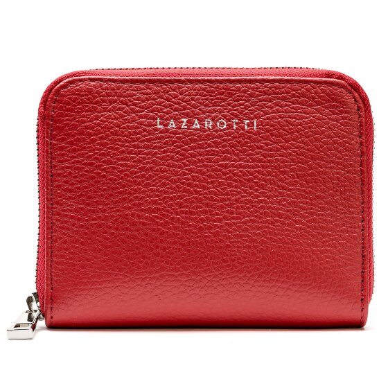 Lazarotti Milano Leather Geldbörse Leder 13,5 cm