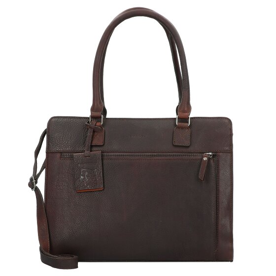 Burkely Antique Avery Schultertasche Leder 35,5 cm Laptopfach