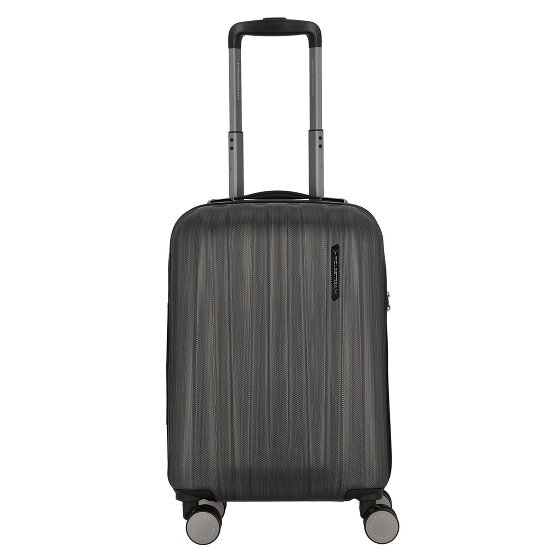 Polestream Moonrock 4 Rollen Kabinentrolley S 55 cm mit Dehnfalte