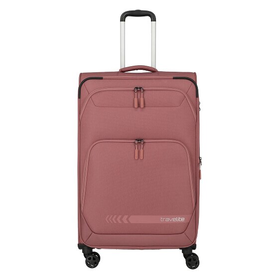Travelite Kick Off 4 Rollen Trolley L 78 cm mit Dehnfalte