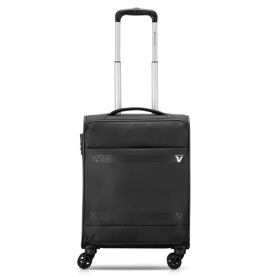 Roncato Jazz 4.0 4 Rollen Kabinentrolley S 55 cm mit Dehnfalte