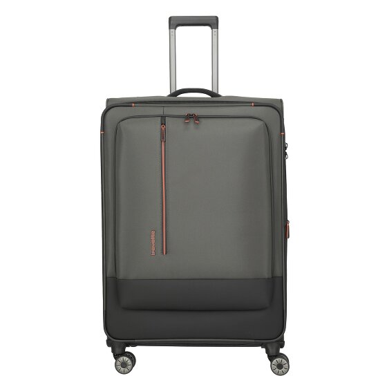Travelite Crosslite 4 Rollen Trolley XL 81 cm mit Dehnfalte