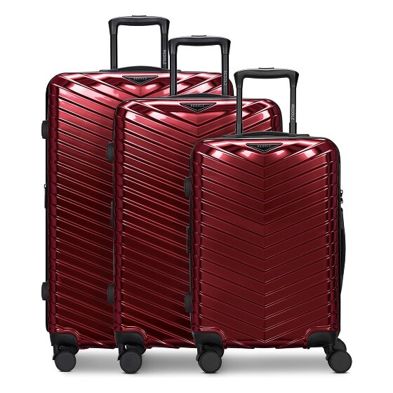 Redolz Essentials 18 4 Rollen Kofferset 3-teilig mit Dehnfalte