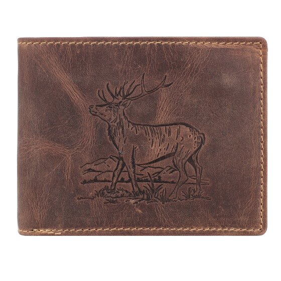 Greenburry Vintage Geldbörse Leder 12.5 cm