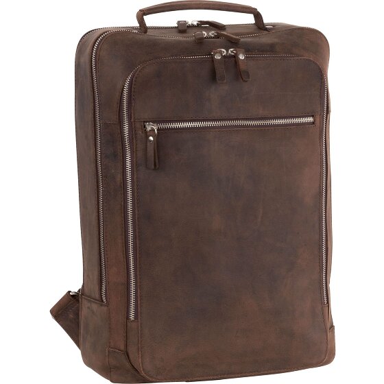 Leonhard Heyden Salisbury Rucksack Leder 42 cm Laptopfach