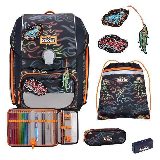 Scout Genius Exklusiv Safety Light Schulranzen-Set