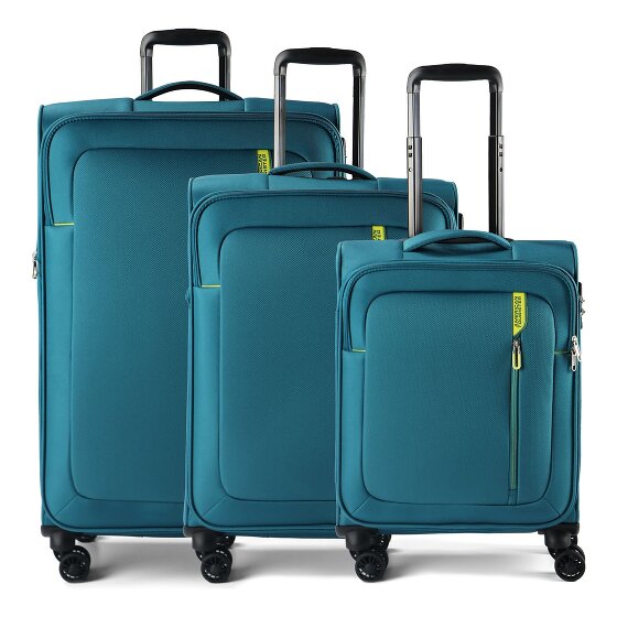 American Tourister Nitestream 4 Rollen Kofferset 3-teilig mit Dehnfalte