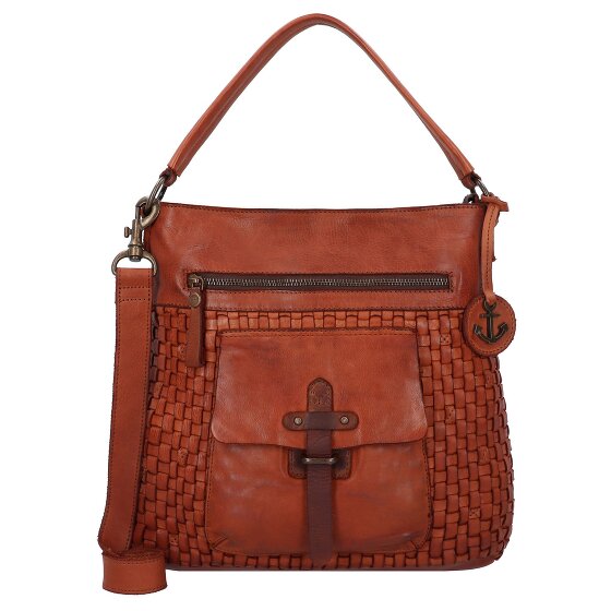 Harbour 2nd Urban Poets Iris-Up Schultertasche Leder 33 cm