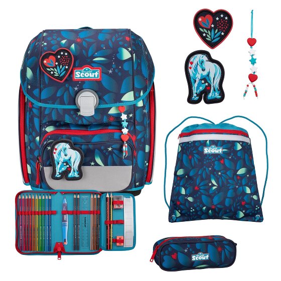 Scout Genius LED Schulranzen-Set 4-teilig