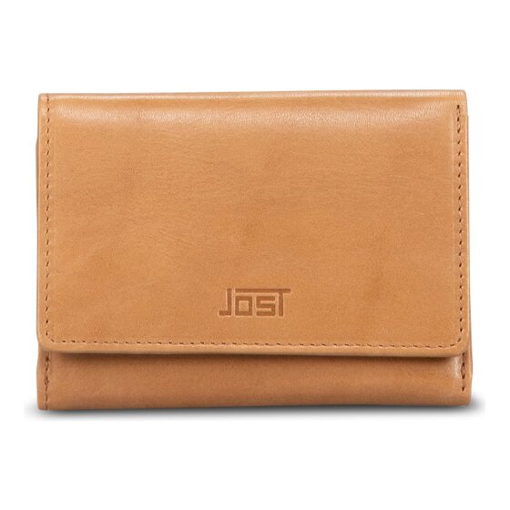 Jost Rana Geldbörse RFID Schutz Leder 12 cm