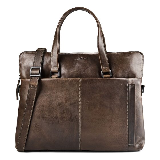 Greenburry Newport Aktentasche Leder 39 cm Laptopfach