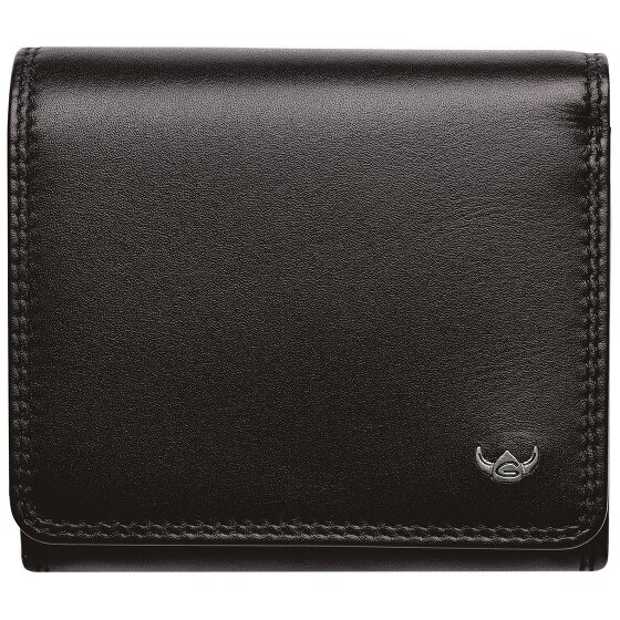 Golden Head Polo Geldbörse RFID Schutz Leder 10 cm