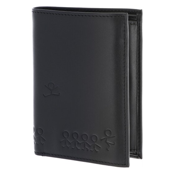 oxmox Leather Geldbörse RFID Schutz Leder 13 cm
