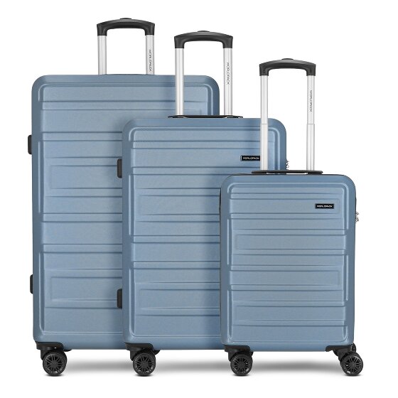 Worldpack New York 2.0 4 Rollen Kofferset 3-teilig