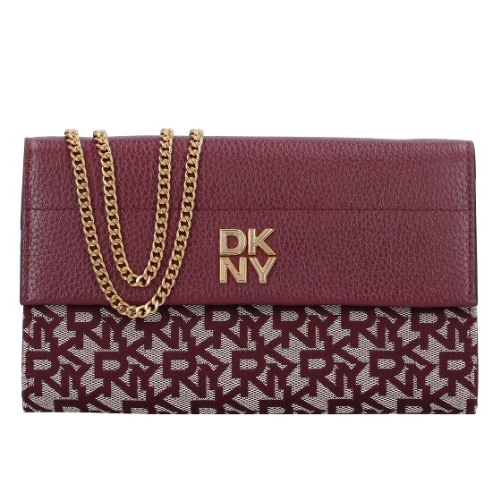 DKNY Rosa Clutch Geldbörse Leder 20 cm