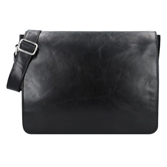 Leonhard Heyden Cambridge Messenger Leder 38 cm Laptopfach