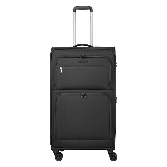 Travelite Cubis 4 Rollen Trolley L 83 cm mit Dehnfalte