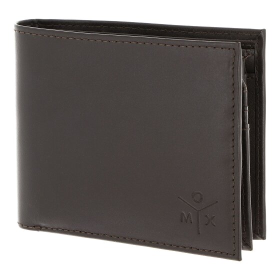 oxmox Leather Geldbörse RFID Schutz Leder 10 cm