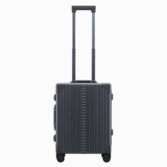 Aleon 21 Domestic 4-Rollen Kabinentrolley Aluminium 55 cm Laptopfach